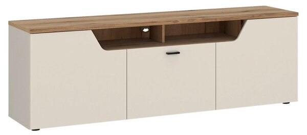 Premium Living Tv Omarica Cut Out, Barva Hrasta, Kašmir