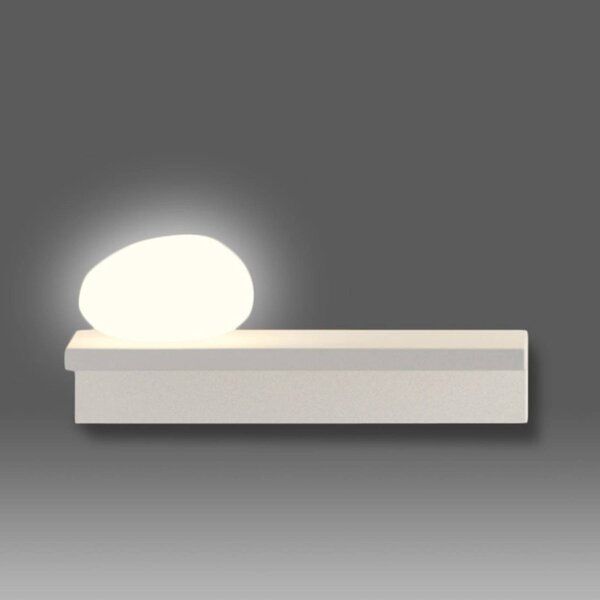 Vibia Suite - LED stenska svetilka 14 cm kamen levo