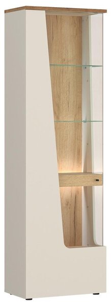 Premium Living Vitrina Cut Out, Barva Hrasta, Kašmir
