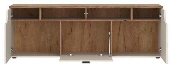 Premium Living Tv Omarica Cut Out, Barva Hrasta, Kašmir