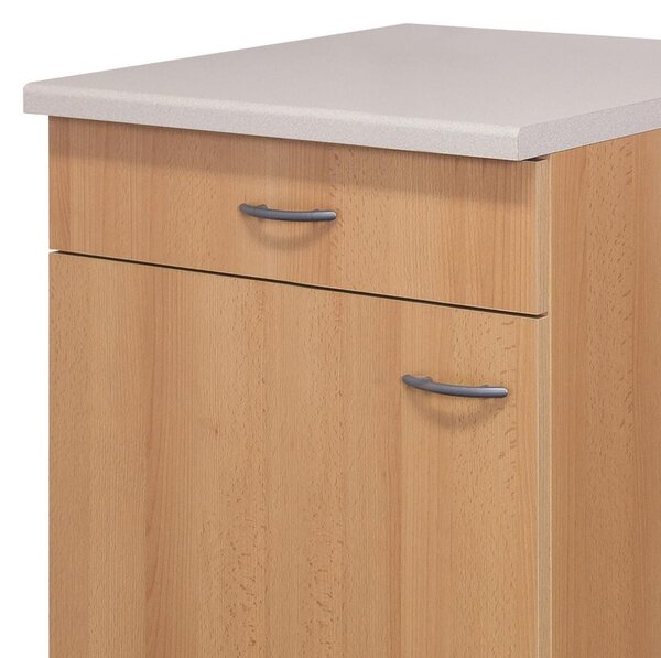 FlexWell Kuhinjska Spodnja Omarica Nano, Barva Bukve