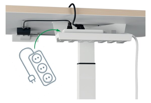 Nastavljiva ergonomska miza Ergo – Leitz