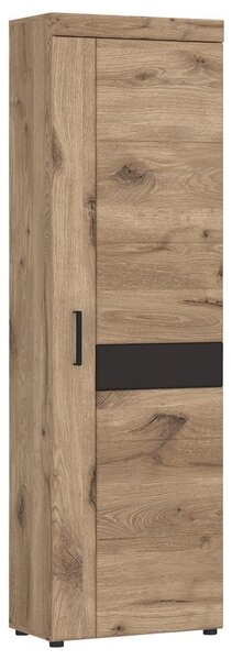Mömax Garderobna Omara Grano, Barva Hrasta, Temno Siva