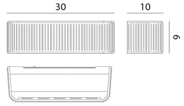 Rotaliana Dresscode W2 on/off črna 2.700 K