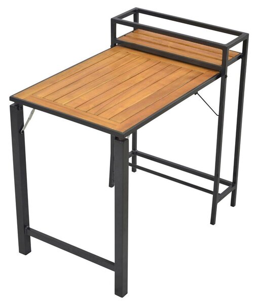 Gardenson Balkonska Garnitura Santorin, 3-Delno, Aluminij, Masivno