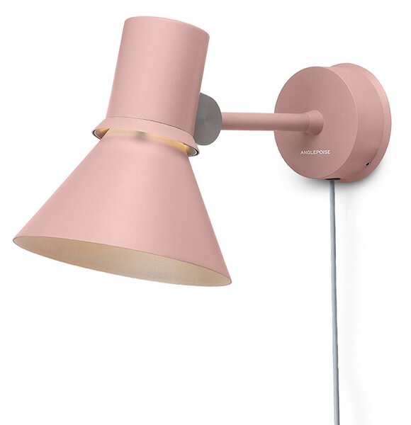 Stenska svetilka Anglepoise Type 80 W1 z vtičem, roza