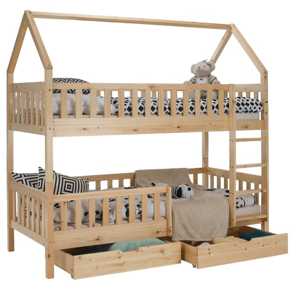 KONDELA Montessori pograd, naravna, VENITA TYP 2