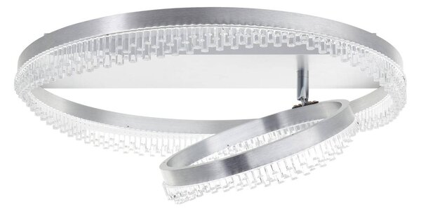 Aurora LED stropna svetilka, aluminij, Ø 61 cm, aluminij, CCT