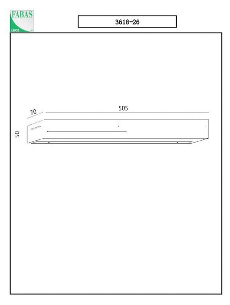 LED stenska svetilka Banny, antracit, širina 50 cm, Up- & Downlight