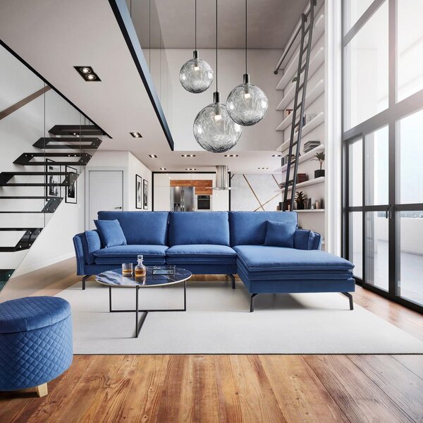 Bessagi Home Sedežna Garnitura Lani, Iz Žameta