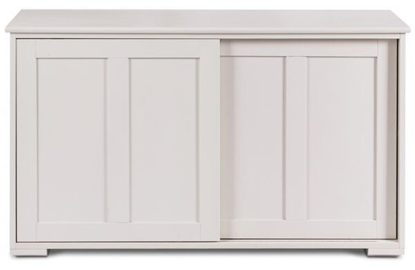 Omarica z drsnimi vrati, bež, dim. 106,5 x 33 x 60 cm