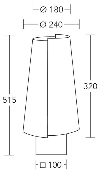 Namizna svetilka HerzBlut Jojo, les, rjava/kremasta, 51,5 cm, E27