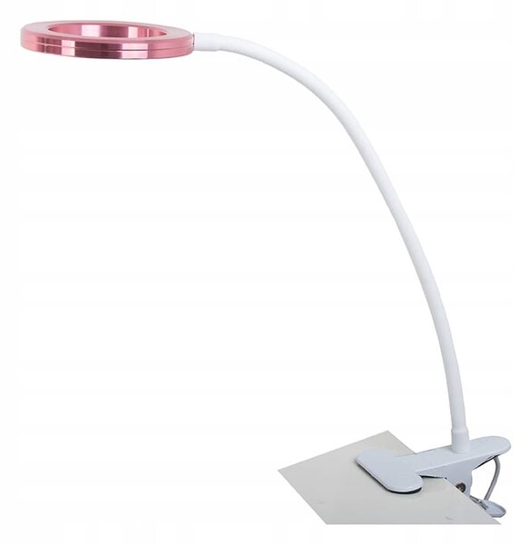 Gibljiva 24 LED kozmetična namizna svetilka USB sponka