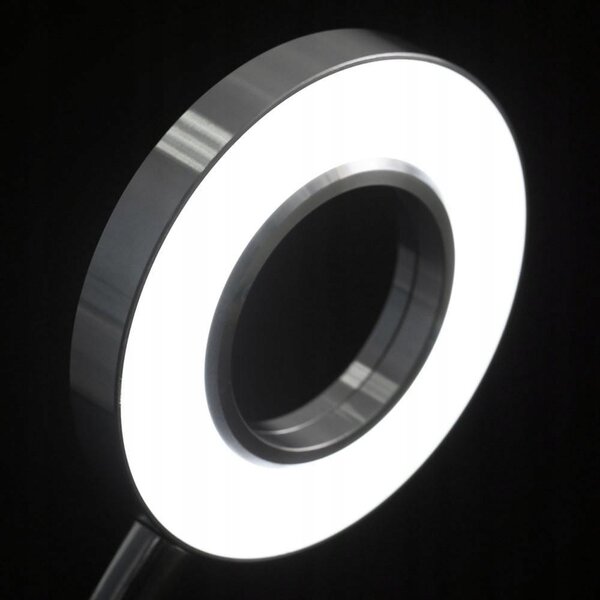 Gibljiva 24 LED kozmetična namizna svetilka USB sponka