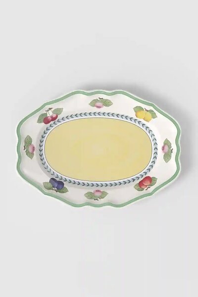 Villeroy & Boch Krožnik za prigrizke Villeroy & Boch French Garden 37 cm