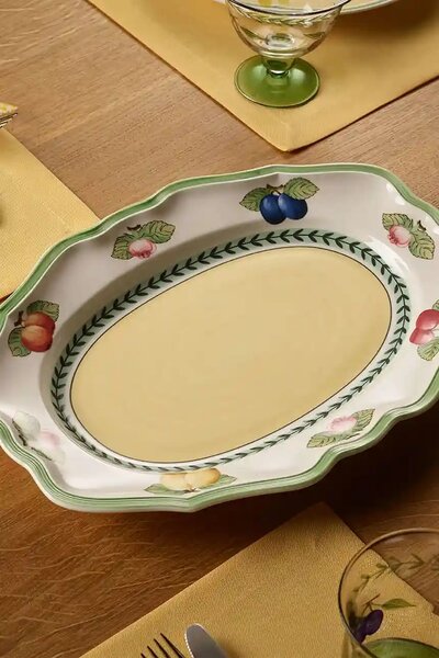 Villeroy & Boch Krožnik za prigrizke Villeroy & Boch French Garden 37 cm