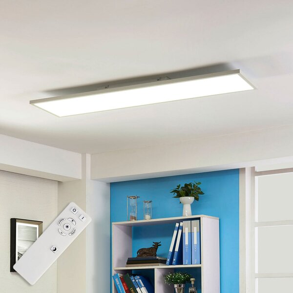Arcchio LED panel Philia, CCT, 120 cm, 51 W, zatemnjen, Bela, Dnevna soba / jedilnica, Plastika, Sodobni