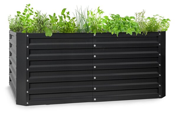 Blumfeldt High Grow Straight, visoka greda, 120 x 60 x 60 cm, 432 l, jeklo