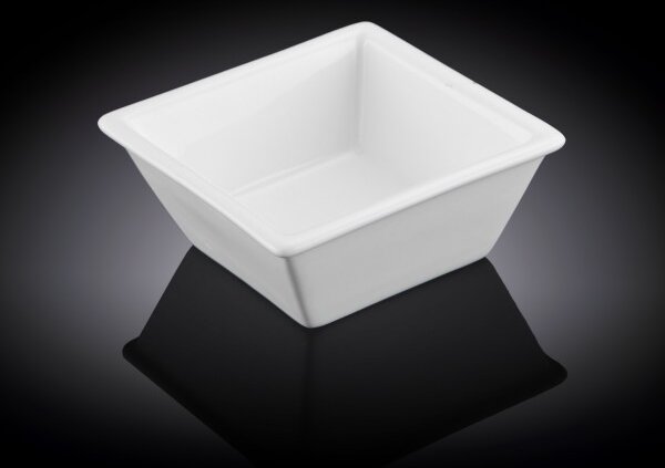 Kvadratna Skleda, Porcelan, 250ml