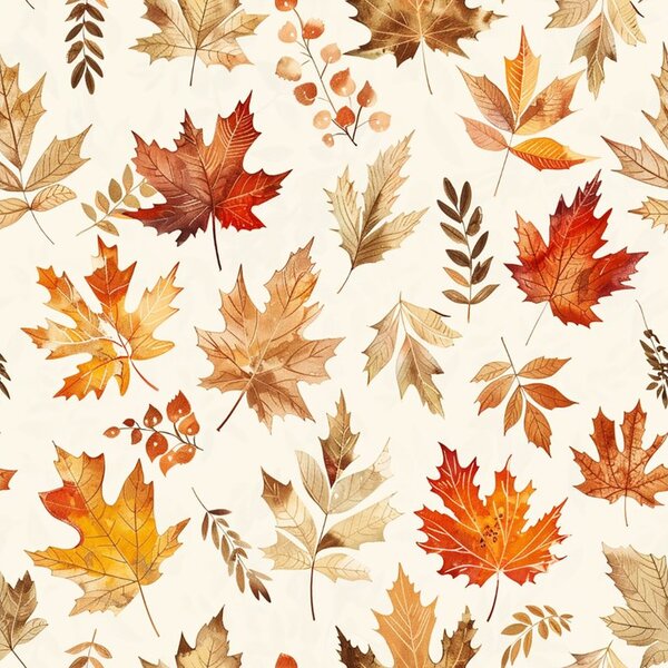 Flanelasta posteljnina LEAVES & PUMPKINS barvna Dimenzije posteljnine: 70 x 90 cm | 140 x 200 cm