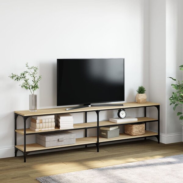 VidaXL TV omarica sonoma hrast 180x30x50 cm inženirski les