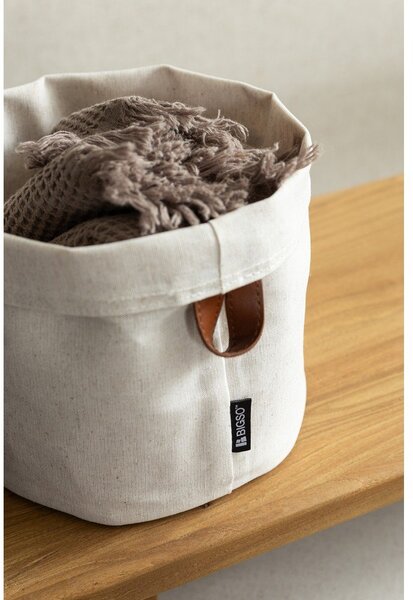 Tekstilna košara ø 20x20 cm Soft Storage Round – Bigso