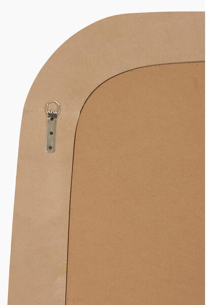 STENSKO OGLEDALO, 80/180/3 cm steklo, leseni material