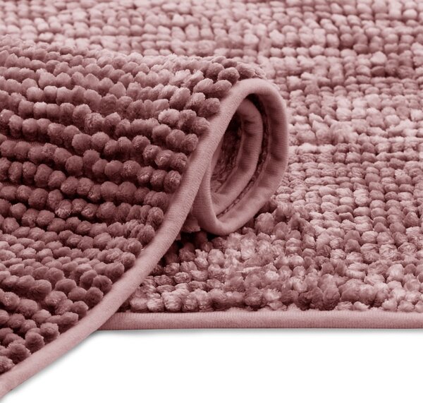 Rožnata kopalniška preproga 60x90 cm Bati – Restilo