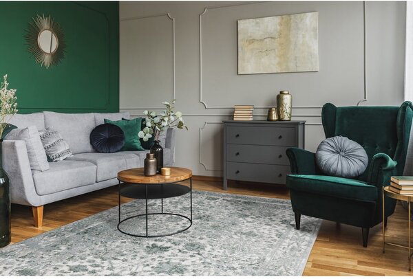 Mentolno zelena preproga 160x230 cm Sensi Tris – FD
