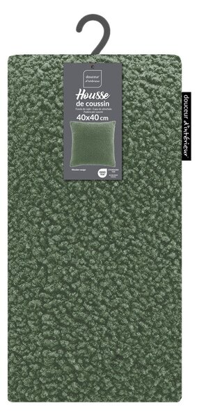 Prevleka za blazino iz sherpa flisa 40x40 cm Woolen – douceur d'intérieur