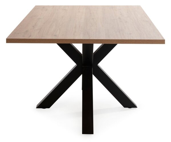 Jedilna miza z mizno ploščo v hrastovem dekorju 100x180 cm Comba – Marckeric