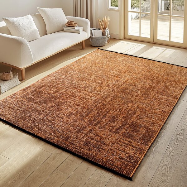 Pralna preproga v barvi terakote 80x150 cm Space 1900 – Ayyildiz Carpets