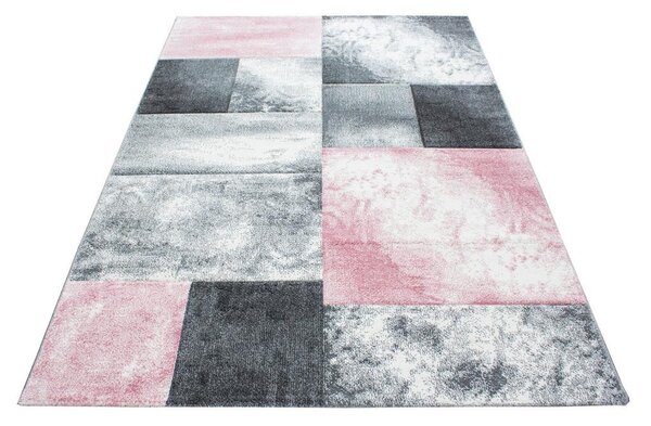 Novel Tkana Preproga Hawaii, Roza, Siva, 120x170 Cm