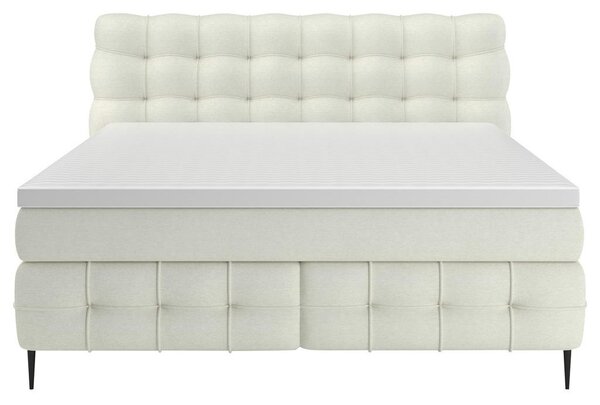Premium Living Postelja Boxspring Scarlett, Krem Barva, 160x200