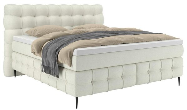 Premium Living Postelja Boxspring Scarlett, Krem Barva, 160x200