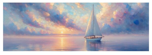 Slika mirna plovba po oceanu