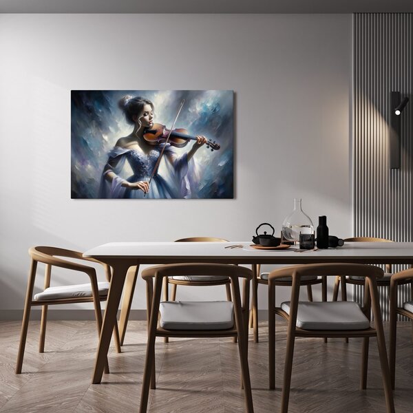 Slika romantična violinistka
