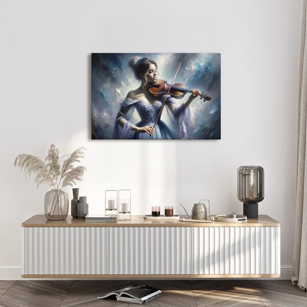 Slika romantična violinistka