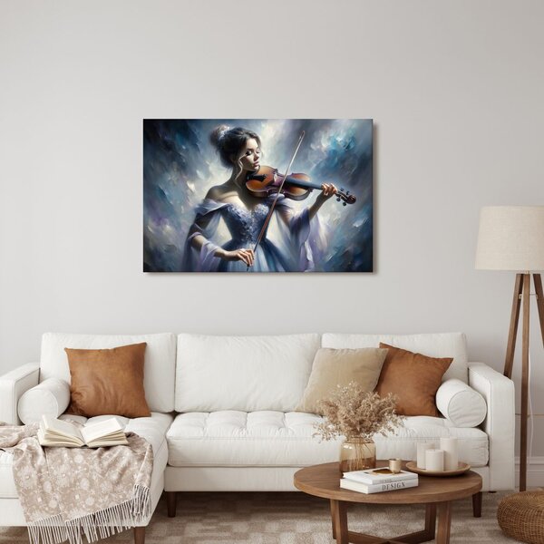 Slika romantična violinistka