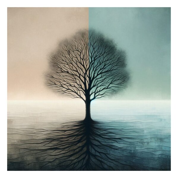 Slika drevo življenja ravnovesja