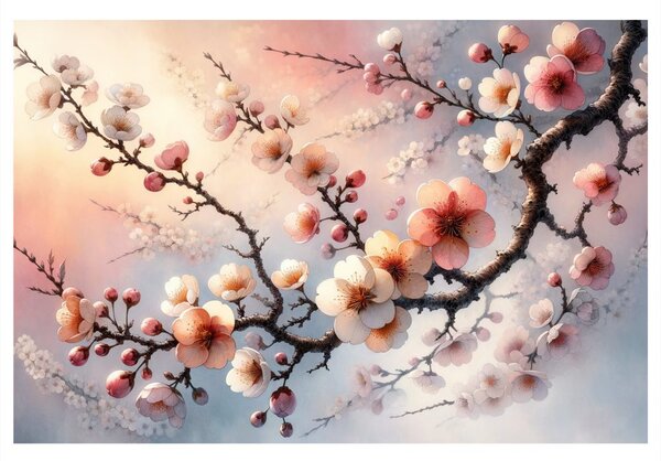 Slika spomladanska sakura