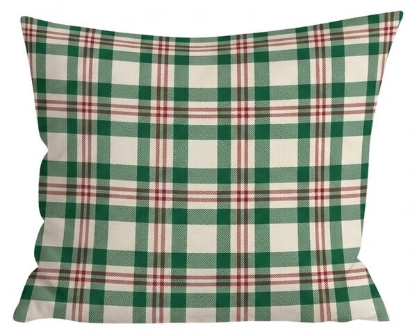 Bombažna prevleka za blazino WINTER PLAID 45x45 cm, barvna