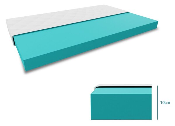 Otroška vzmetnica EASYSOFT 10 cm 80x160 cm Zaščita vzmetnice: BREZ zaščite za vzmetnico