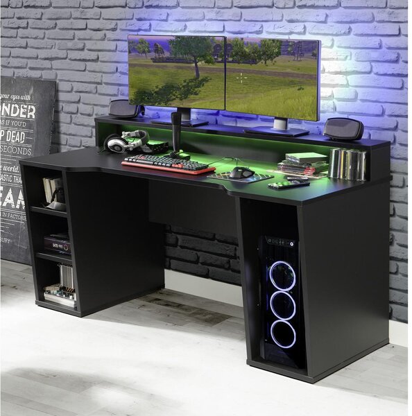 MID.YOU Gaming Miza Tezaur, Črna