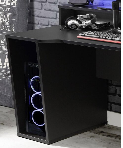 MID.YOU Gaming Miza Tezaur, Črna