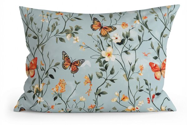 Prevleka za vzglavnik iz mikrovlaken MONARCH WINGS 70x90 cm, svetlo modra
