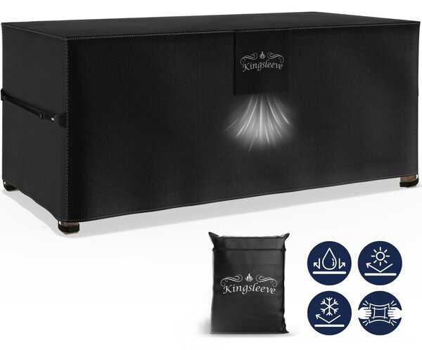 Zaščitna ponjava za pivski set BEER COVER, 180x90x74cm, antracitna Kingsleeve