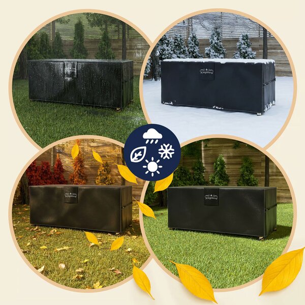 Zaščitna ponjava za pivski set BEER COVER, 180x90x74cm, antracitna Kingsleeve