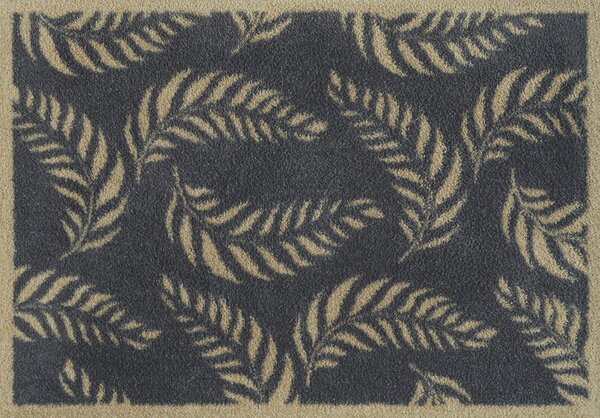 PREDPRAŽNIK Leaf Scroll 60/85 cm potiskano črna