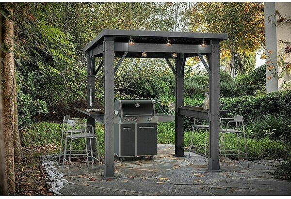 Keter Paviljon za žar Gazebo (212 x 198 x 243 cm, Plastika)